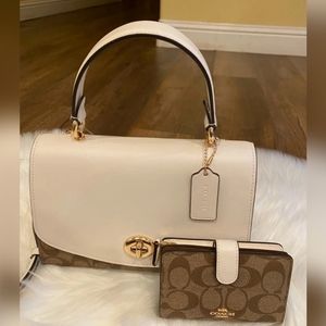 2 pcs: nwot Tilly Top Handle & Matching Wallet